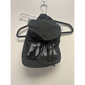 Victoria's Secret Pink Black  Mini Backpack Bag